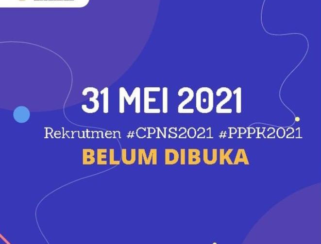 Rekrutmen Cpns 2021 : B3zgjp0uayf4ym - Bkn menegaskan, rekrutmen cpns