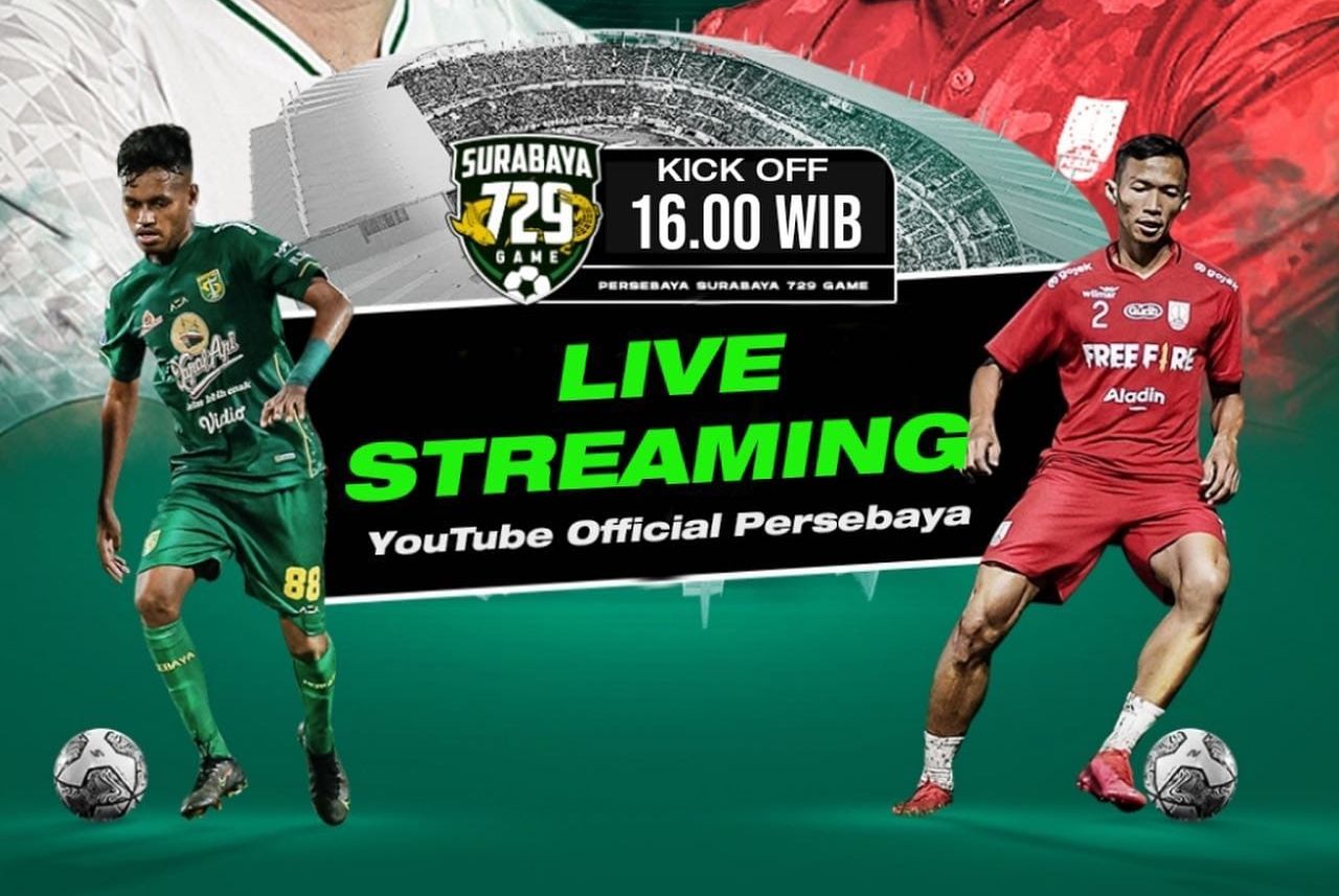 Link Live Streaming Persebaya Surabaya Vs Persis Solo Di Youtube