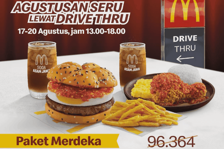 Promo 17 Agustus HUT Kemerdekaan RI: KFC, McDonalds, CFC, Burger King ...