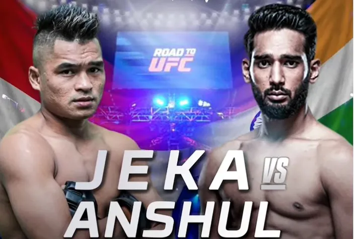 SEDANG BERLANGSUNG: Link Live Streaming Jeka Saragih vs Anshul Jubli di Final Road to UFC, Gratis!