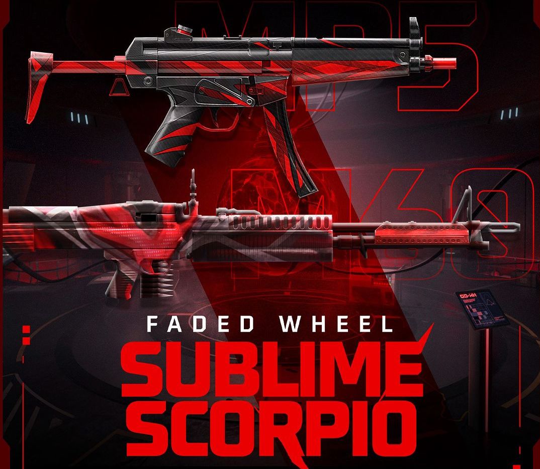 Kode Redeem Free Fire 25 Mei 2023 bisa kamu tebus di situs Reward FF Garena terbaru. Kamu juga bisa pilih MP5 Sublime Scorpio atau M60 Sublime Scorpio di event Faded Wheel terbaru, Kamis, 25 Mei 2023.
