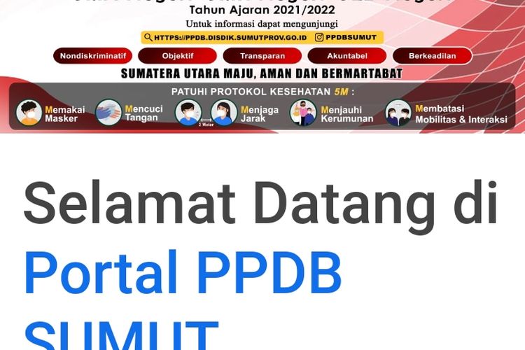Ppdb.sumutprov.go.id 2021