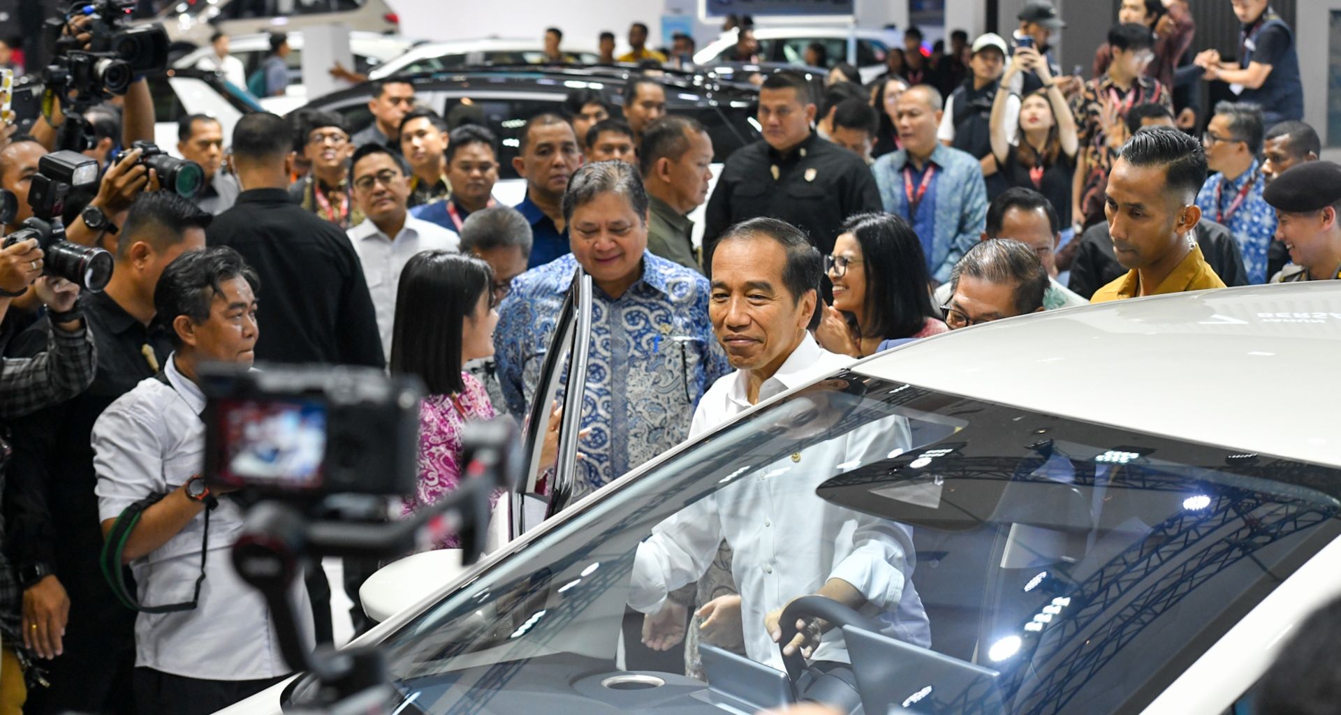 IIMS 2024 resemi dibuka Presiden Joko Widodo pada 15 Februari 2024