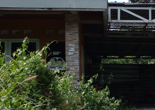 Rumah kejadian kasus pembunuhan ibu dan anak di Jalancagak, Subang.