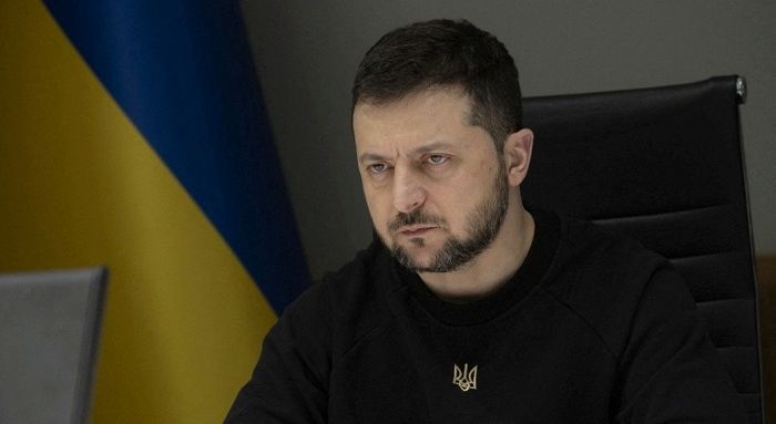 Presiden Ukraina Zelensky.