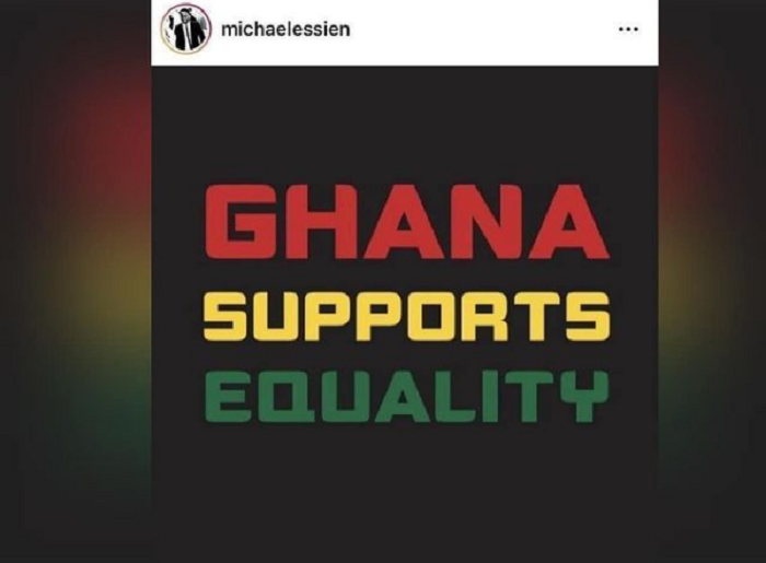 Hasil Tangkap Layar unggahan dari Michael Essien yang diunggah di Instagram pribadinya.