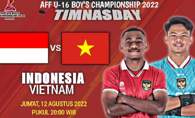 hasil indonesia vs vietnam 2022 hari ini 19