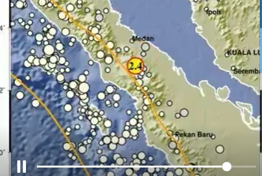 Barusan Terjadi Gempa Terkini Samosir Sumut Hari Ini 13 Desember 2022