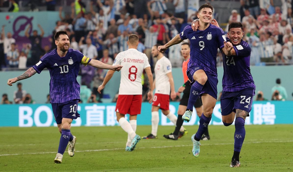 Hasil Piala Dunia 2022: Argentina dan Polandia Masuk 16 Besar