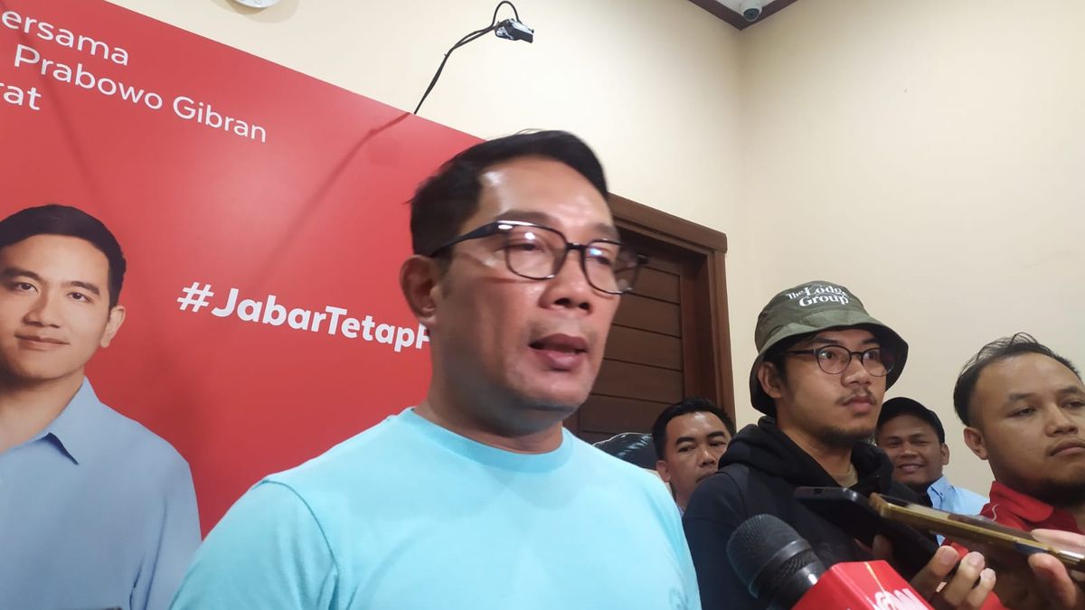 Respons Ridwan Kamil Dianggap Enteng Ahmad Sahroni di Pilgub DKI Jakarta: Sombong Amat