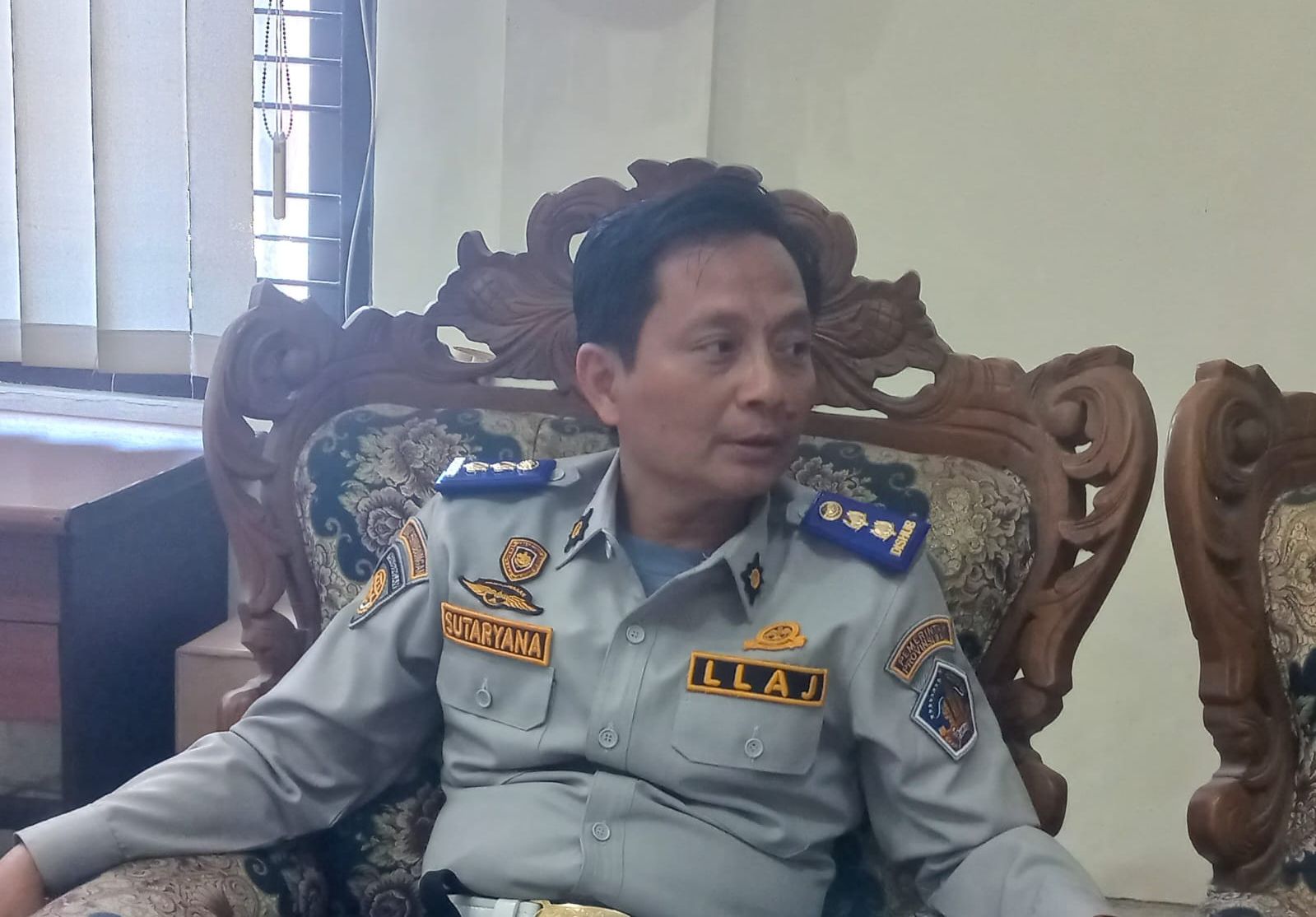  Kepala Bidang Lalu Lintas Dinas Perhubungan (Dishub) Provinsi Bali, Putu Sutaryana.