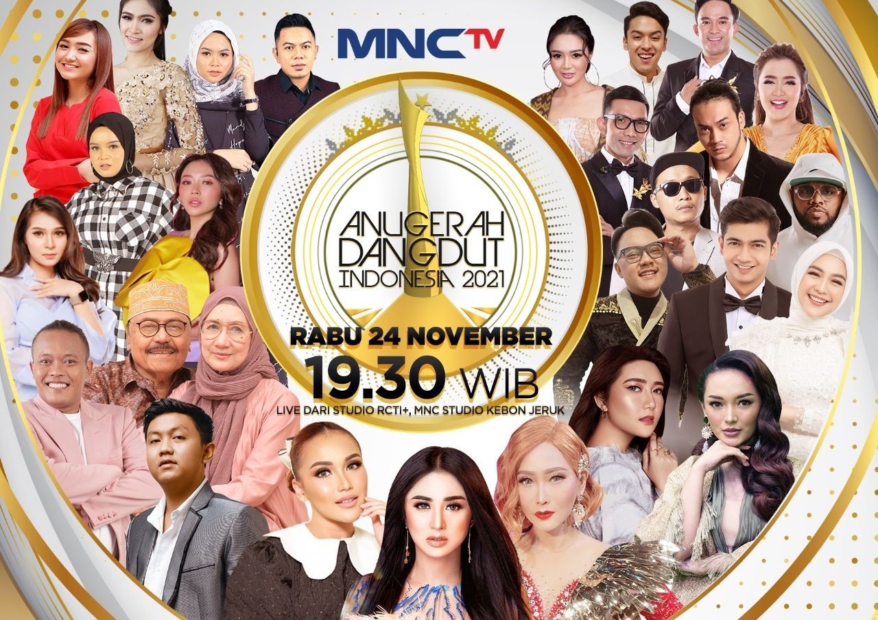  Anugerah Dangdut Indonesia ADI 2021 malam ini, Rabu 24 November 2021 di MNCTV