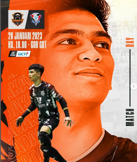 Link Live Streaming Sadakata FC VS Giga FC pada Liga Futsal Profesional
