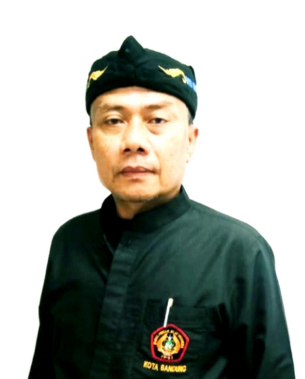 Ketua Umum IPSI Kota Bandung Cece Muharam. Kota Bandung Keluar Sebagai Juara Umum Festival Pencak Silat Tingkat Jawa Barat 2021