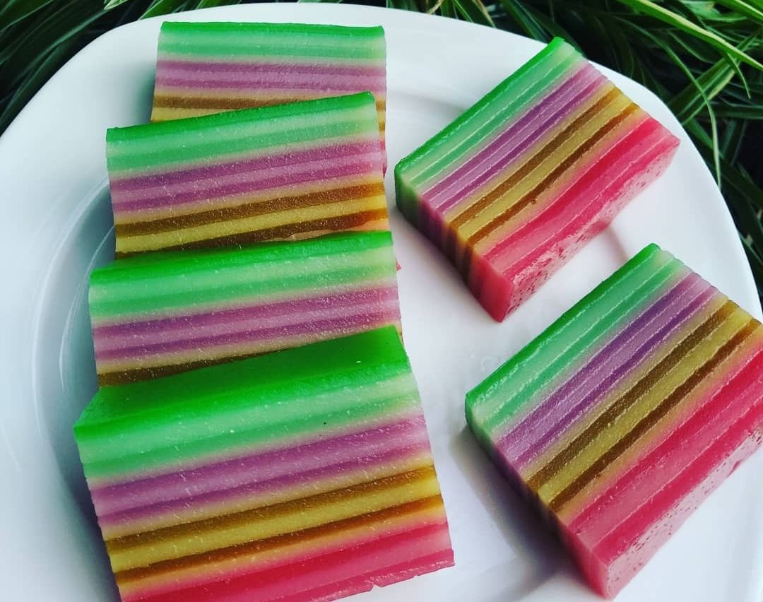 Resep Dan Cara Membuat Kue Lapis Dari Tepung Beras Untuk Ide Jualan ...