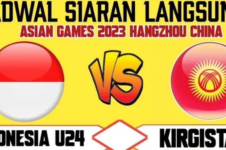 Sedang Tayang Link Streaming Indonesia Vs Kyrgyzstan Asia U Nonton Live Dan Preview Laga