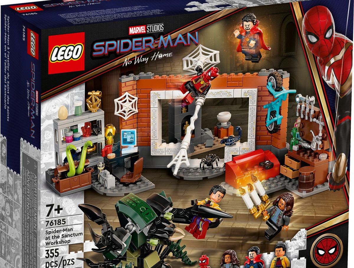 set lego spider man no way home