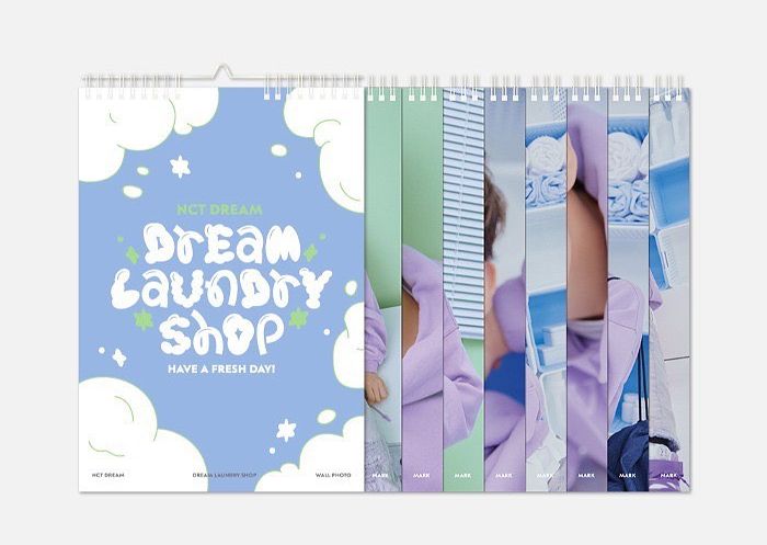Photo Holder & Sticker Merchandise NCT Dream Laundry Shop di SMTOWNandSTORE