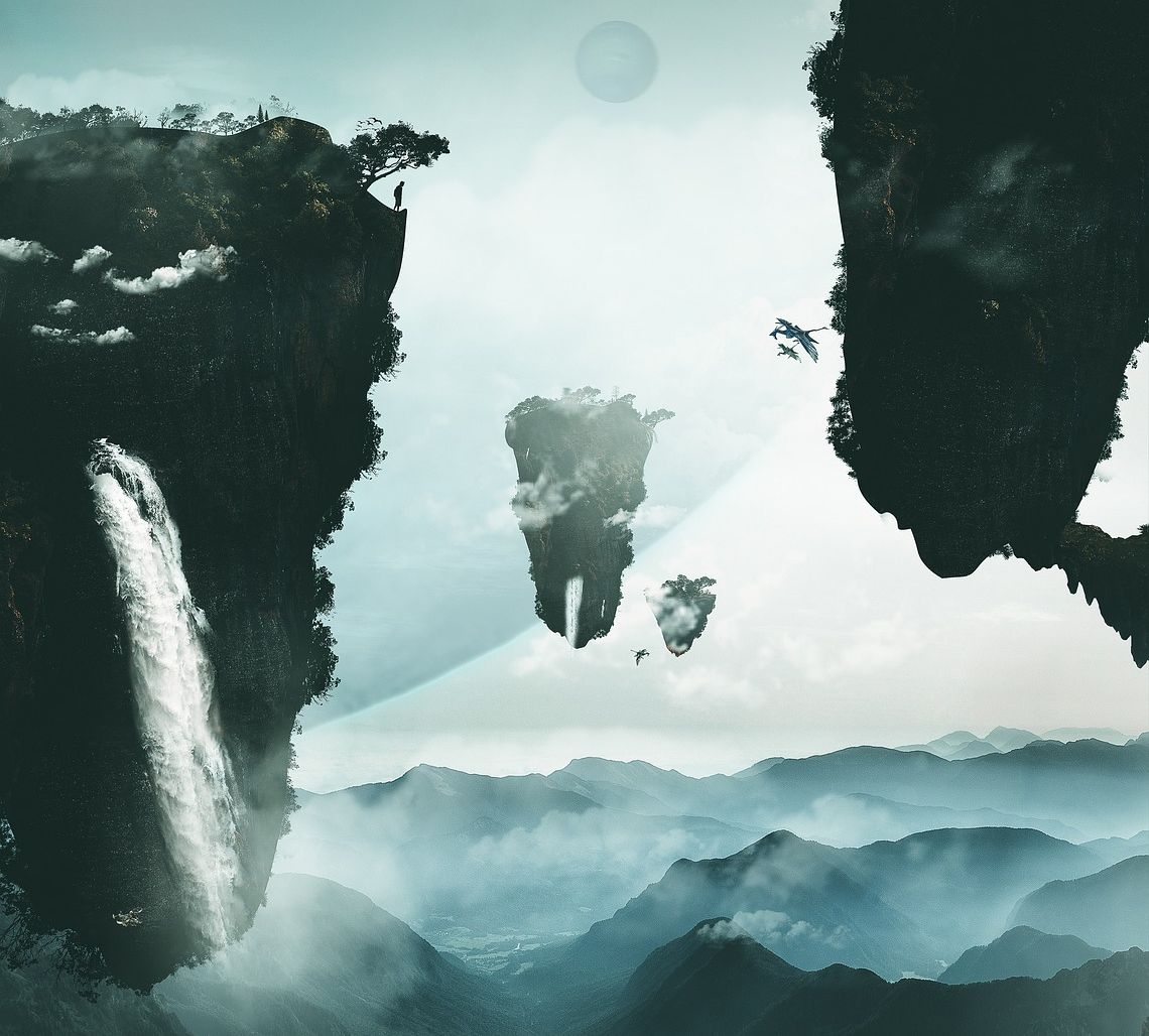 Ilustrasi keindahan dunia Pandora di film Avatar dan Avatar: The Way of Water.