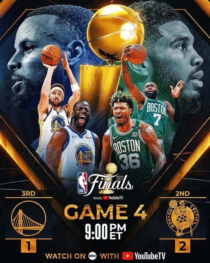 Sedang Berlangsung, Live Streaming NBA Finals Game 4 Celtics vs