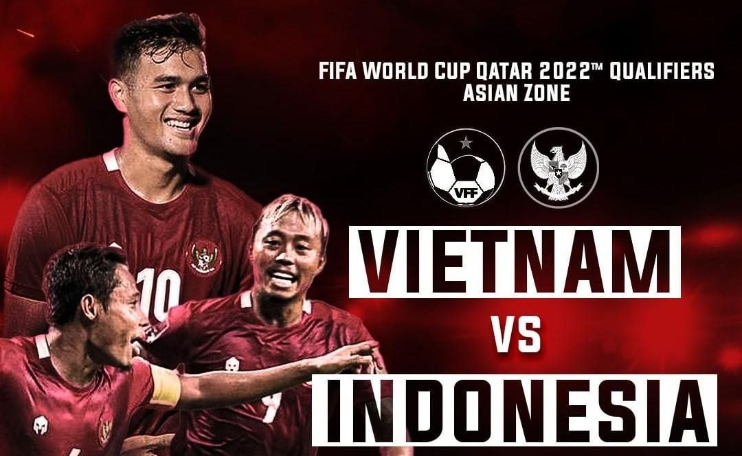 Jadwal Laga Indonesia Vs Vietnam Senin 7 Juni Pukul 23.45 WIB Di SCTV