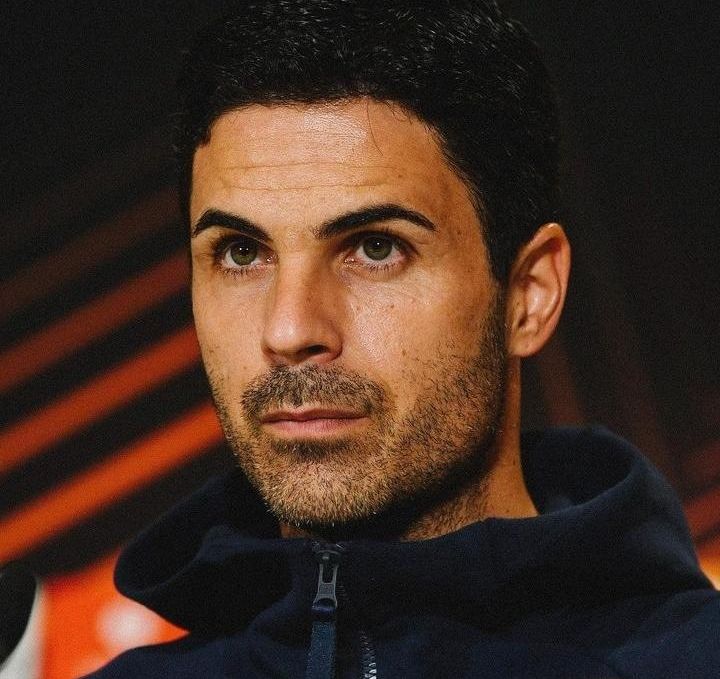 Manajer Arsenal  Mikel Arteta.