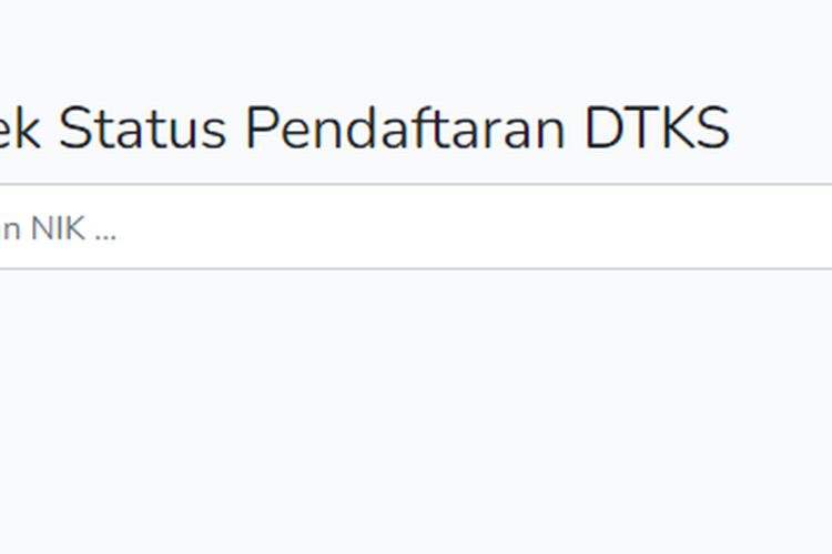 Cek Status Data DTKS Online 2022 DKI Jakarta Lewat Link dtks.jakarta.go