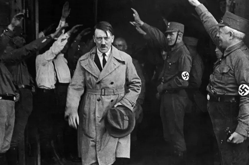 Pemimpin NAZI Jerman Adolf Hitler.