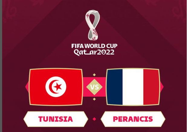 Kick off malam ini, catat jadwal duel Timnas Tunisia vs Perancis laga Grup D Piala Dunia 2022 Qatar lengkap dengan ulasan head to head
