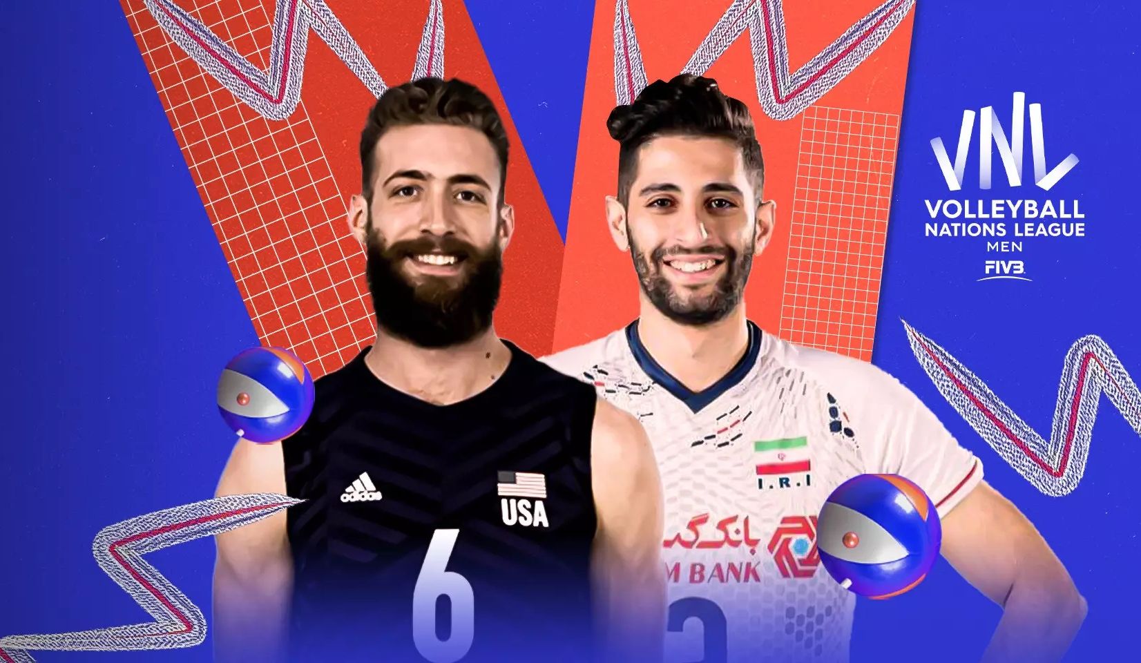 Jadwal Pertandingan Volleyball Nations League 2022 Amerika Serikat vs Iran, Berikut Link Live Streaming