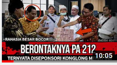 Video yang mengatakan Tommy Soeharto sponsori reuni PA 212