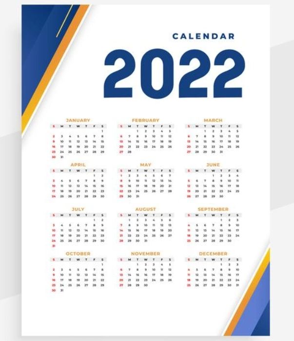 Link Download Kalender Tahun 2022 Ada Versi Pdf Jpeg Excel Lengkap