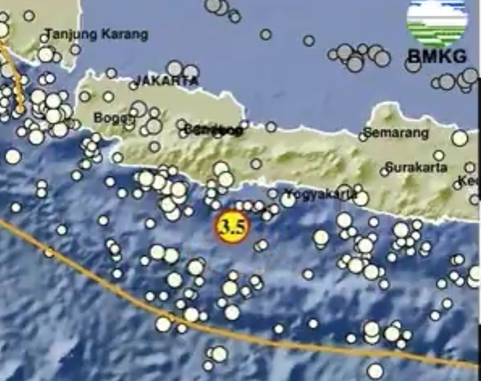 Barusan Terjadi Gempa Terkini Pangandaran Hari ini 1 April 2023, Magnitudo 3.5, BMKG Info Hal ini 
