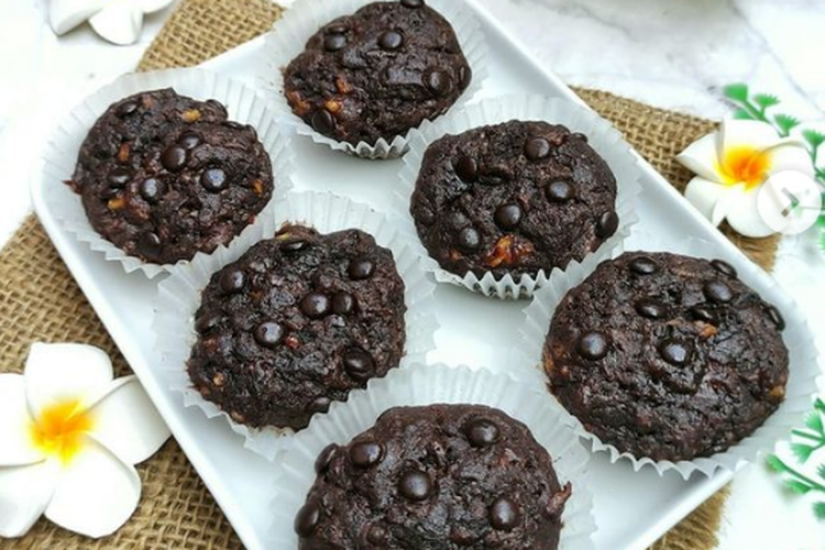 Enaknya Resep Cemilan Kue Choco Banana Muffin Bikin Kebiasaan Ngemil Coklat Anda Semakin