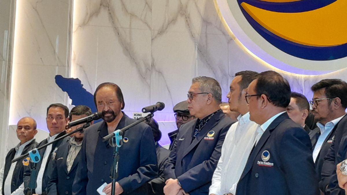 Surya Paloh soal Jadi Oposisi: Bukan Prioritas Utama bagi Partai NasDem