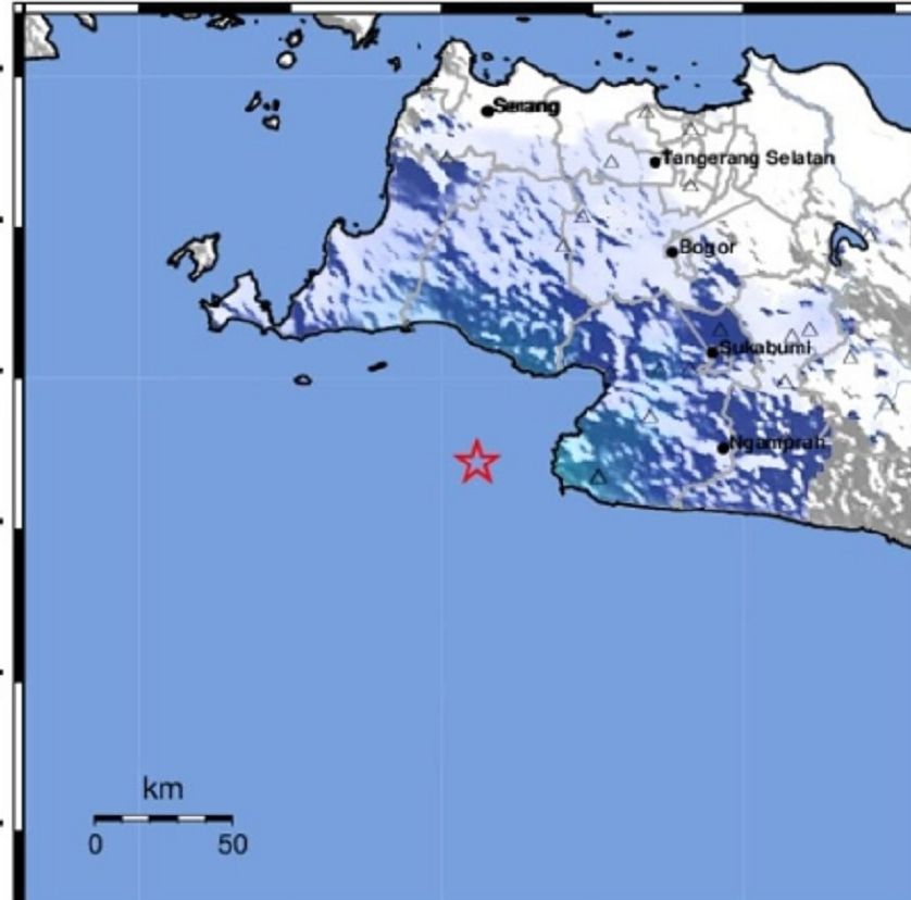 Bayah Banten Diguncang Gempa Tektonik M4.3, Getarannya Terasa Hingga ...