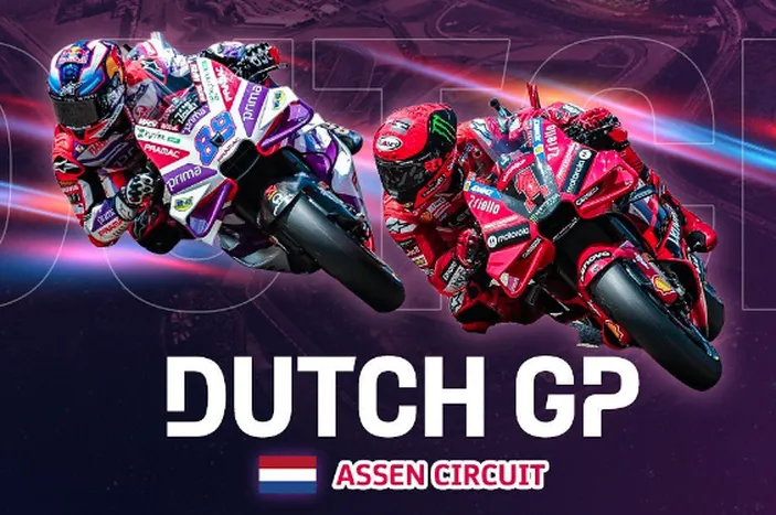 Jadwal MOTOGP Belanda 2023 Hari Ini: Sprint Race Tayang Jam Berapa ...