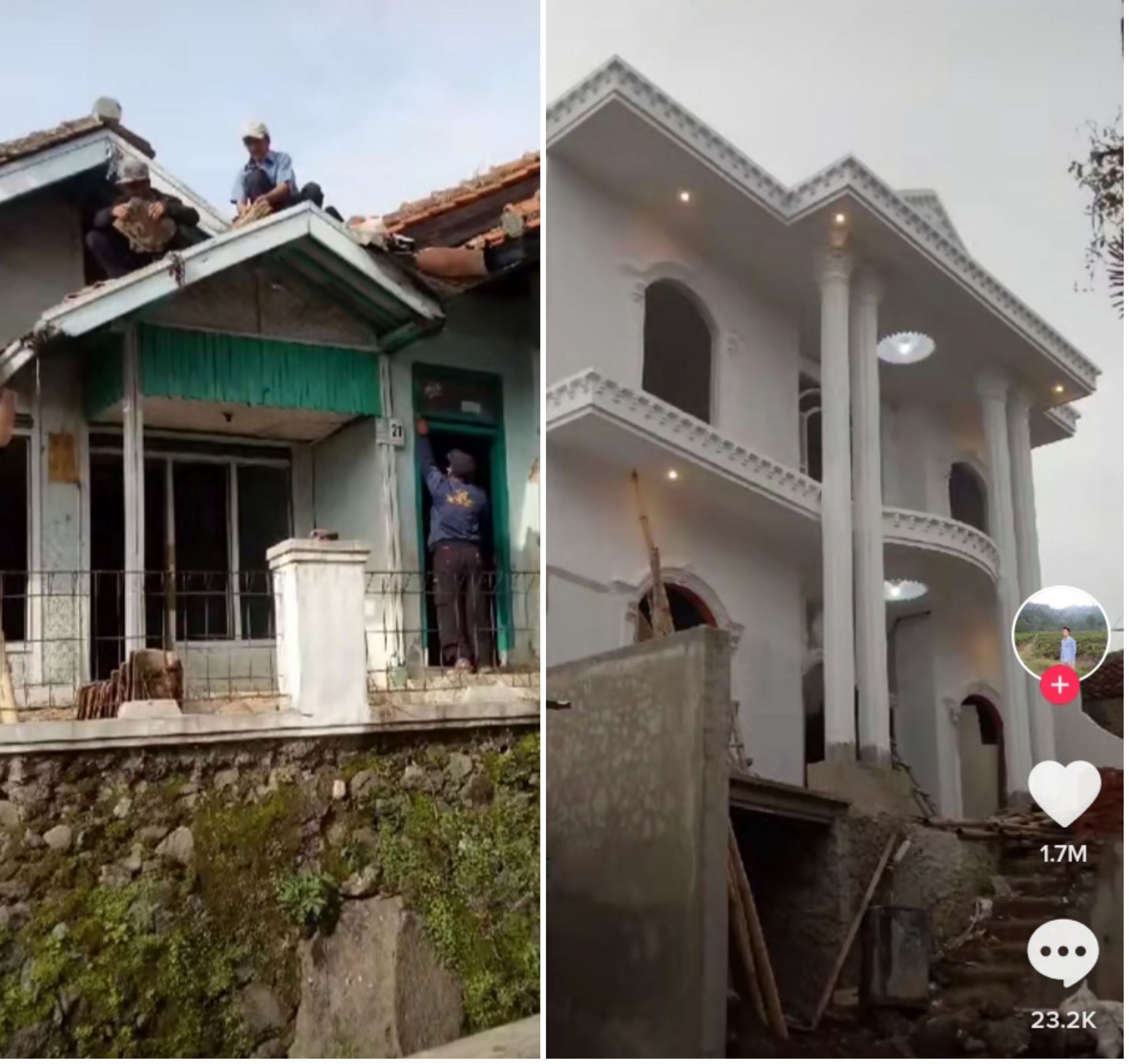 Viral Pria Ini Pamerkan Hasil Renovasi Rumah