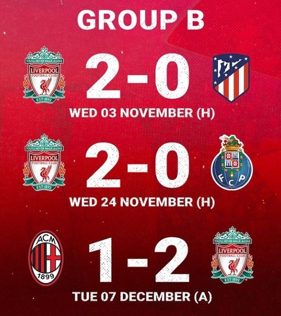 Leg 2 fase grup B Liverpool 