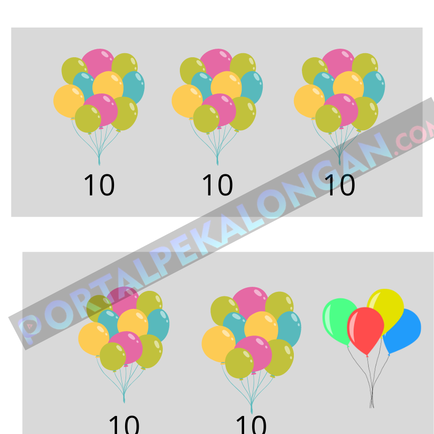 Berapa jumlah balon ?/Sri Setiyowati/Portal Pekalongan