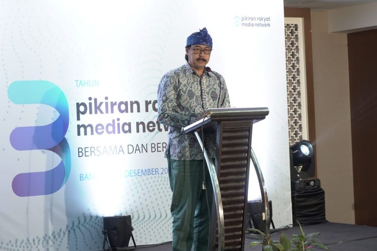 Peringatan HUT ke-3 PRMN, Kartono Sarkim Ingatkan Kembali Semangat Jurnalisme