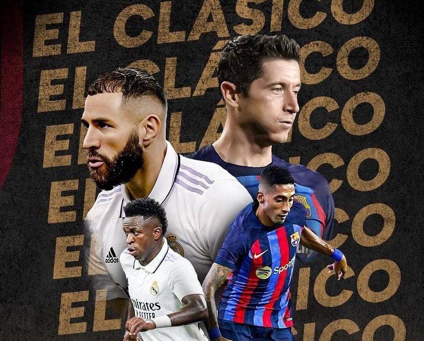 Inilah jam tayang siaran langsung dan link live streaming El Classico Real Madrid vs Barcelona.