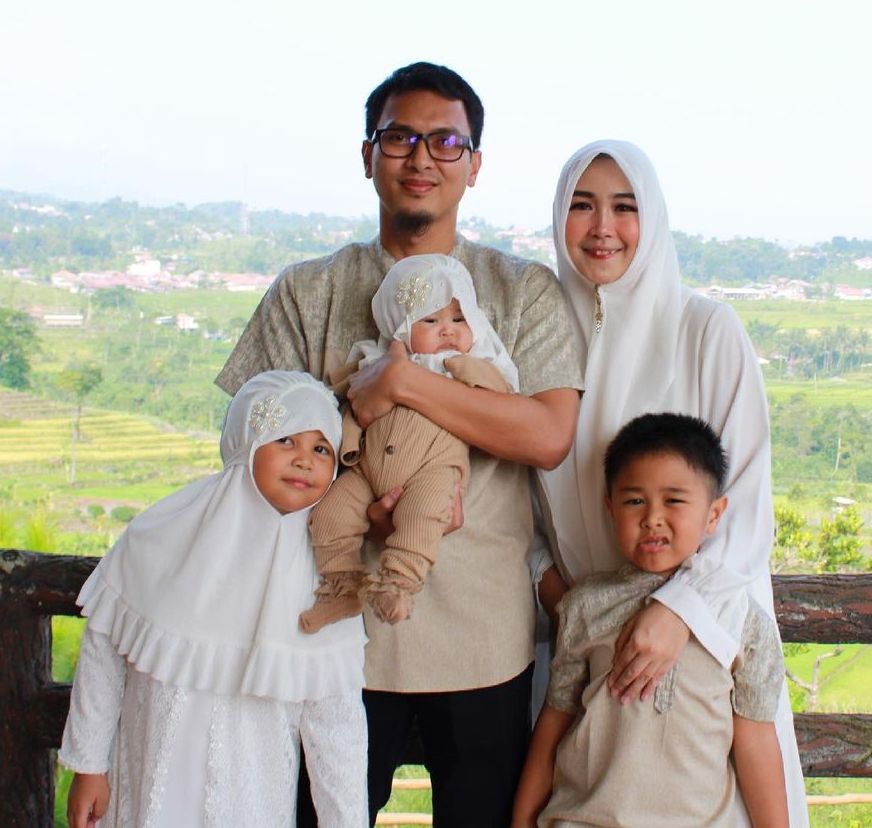 Potret kebahagiaan keluarga Mohammad Ahsan