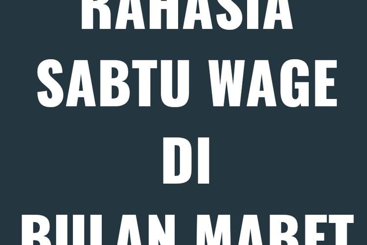 Lahir Sabtu Inilah Keistimewaan 5 Weton Kelahiran Sabtu Pemegang Wahyu Spiritual Dan Cakra 3319