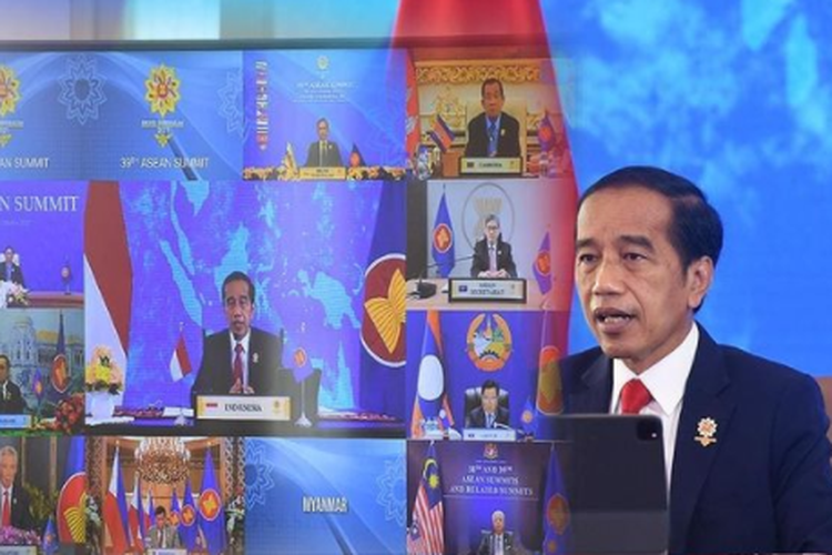 Presiden Jokowi Sebut Pertumbuhan  Ekonomi  Indonesia  Tahun  