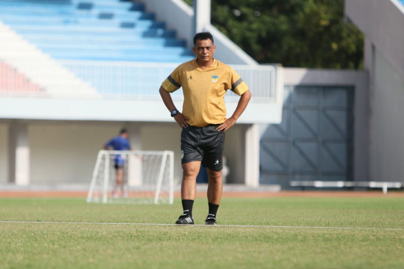 Pelatih baru dari tim PSIM Yogyakarta Erwan Hendarwanto.