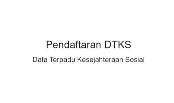 Begini Cara Daftar DTKS Tahun 2022 Untuk Bansos PKH Dan BPNT Di ...