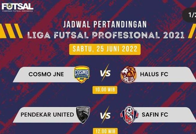 Tidak Tayang di MNC TV, IniLink Nonton Liga Futsal Profesional 2022 Hari ini. Ada Pendekar United vs Safin FC di RCTI Plus