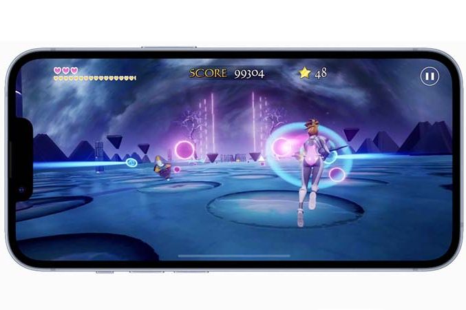 Ilustrasi performa Gaming iPhone 15 dengan A17 Bionic
