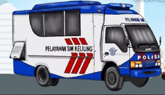 Jadwal SIM Keliling Kabupaten Bandung hari Selasa, 31 Januari 2023.*